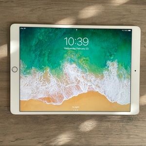Gold 10.5” iPad Pro and Pencil wifi only